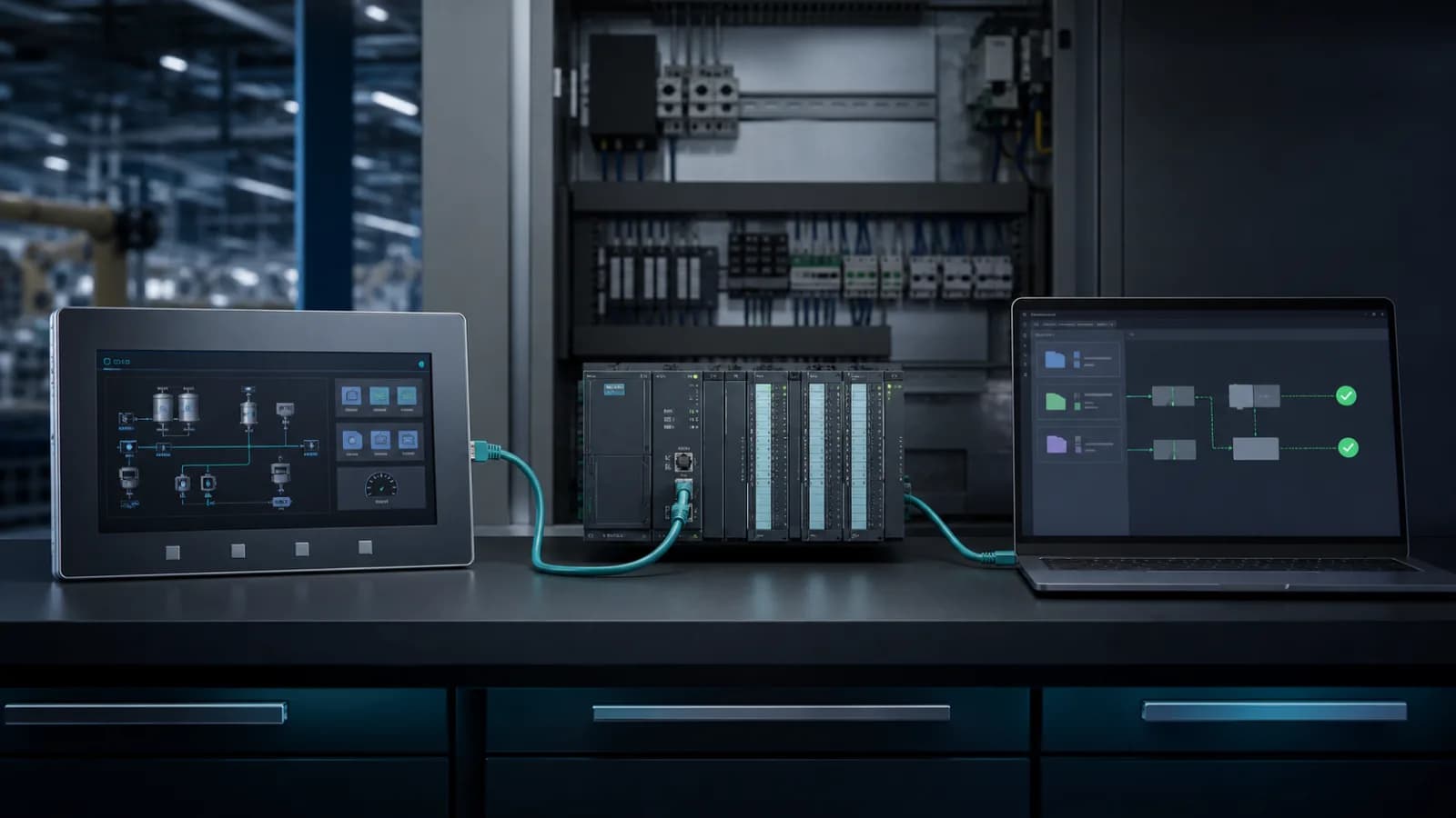 سازگاری HMI و PLC زیمنس با TIA Portal و WinCC