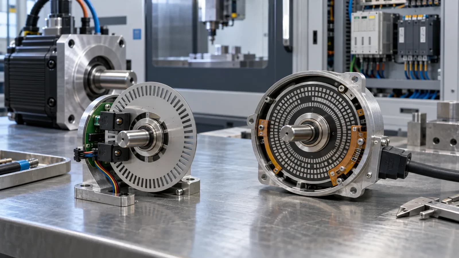 مقایسه انکودر مطلق و افزایشی؛ کدام برای CNC مناسب است؟