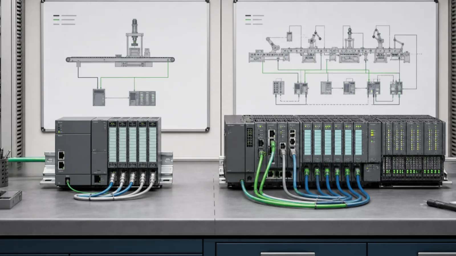 مقایسه PLC زیمنس S7-1200 و S7-1500؛ راهنمای انتخاب