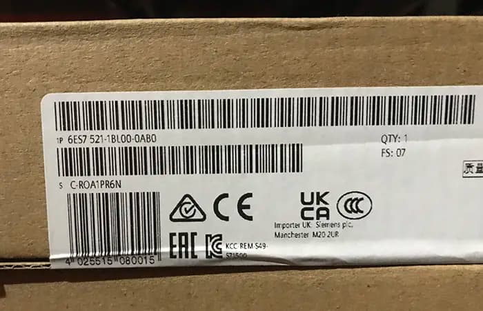 PLC - 6ES7521-1BL00-0AB0 - نو