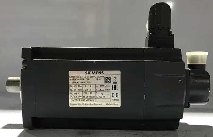 سروو موتور زیمنس 1FL6044-1AF61-2LG1 توان 0.75 بدون ترمز